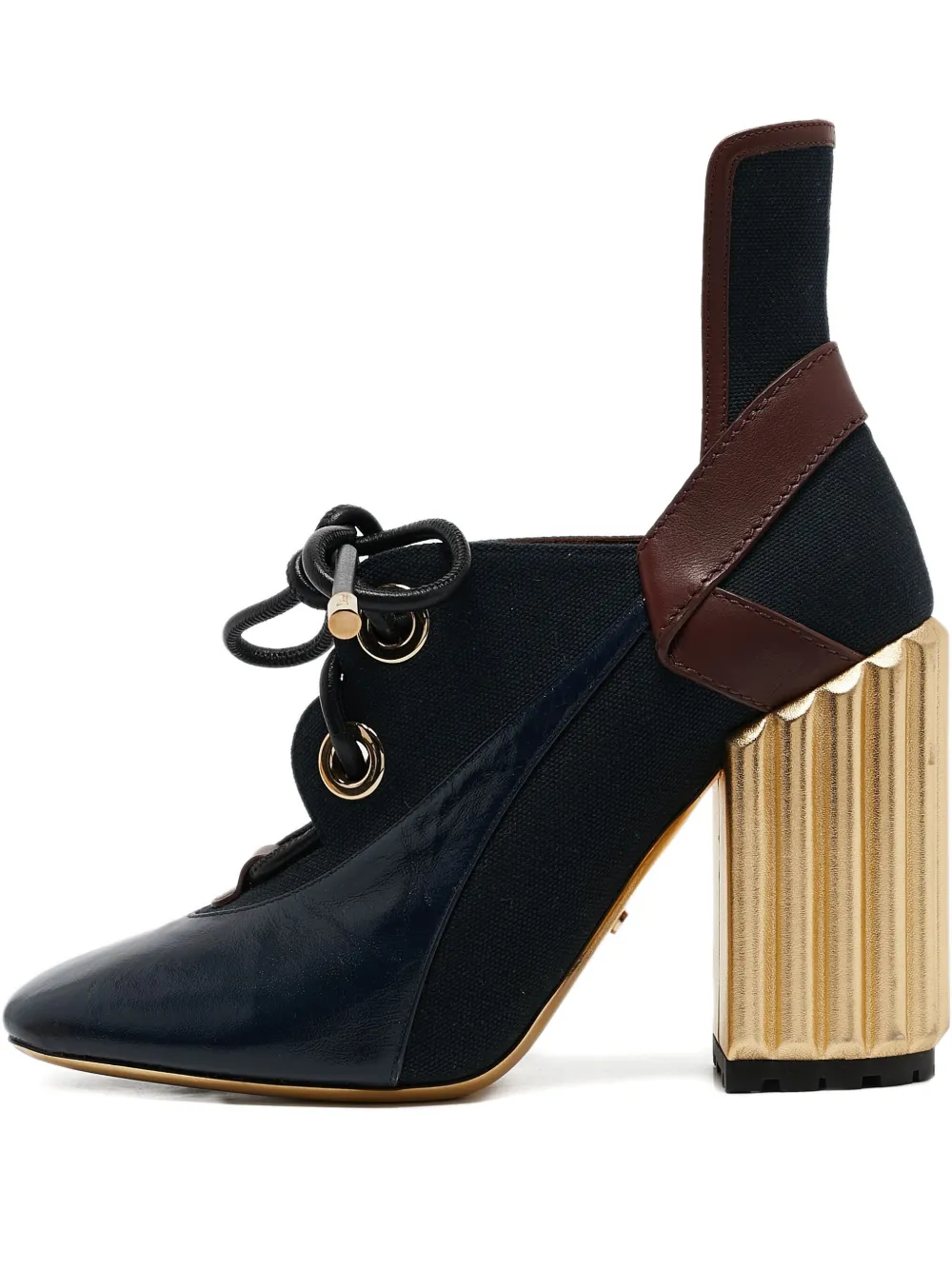 Christian Dior Pre-Owned leather heeled boots - ブラウン Christian Dior Pre-Owned leather heeled boots - ブラウン
