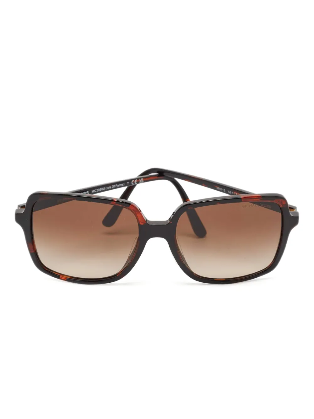 Michael Kors pre-owned square-frame sunglasses | Brown | Image 1