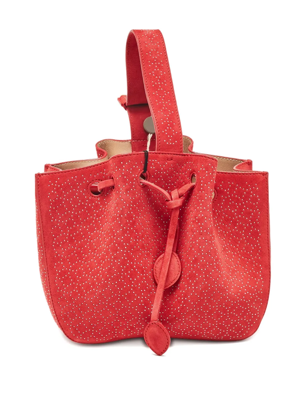 Alaïa Pre-Owned 2023 Rose Marie studded drawstring bucket bag | Image 2