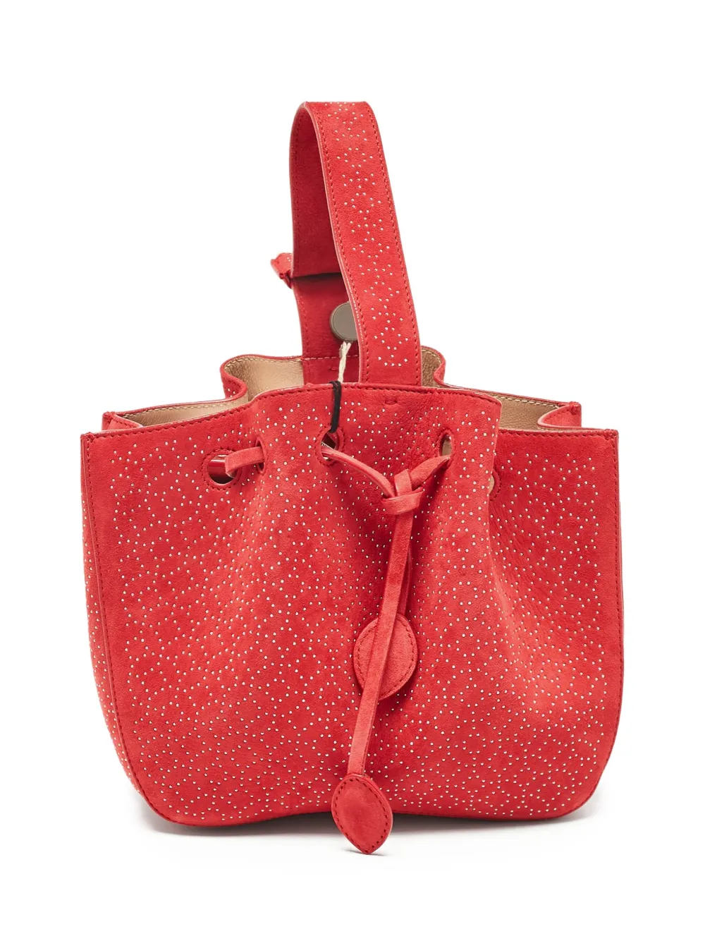 Alaïa Pre-Owned 2023 Rose Marie studded drawstring bucket bag | Image 2