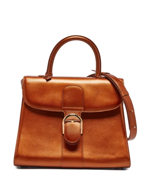 Delvaux 2024 pre-owned Brillant leather buckle bag