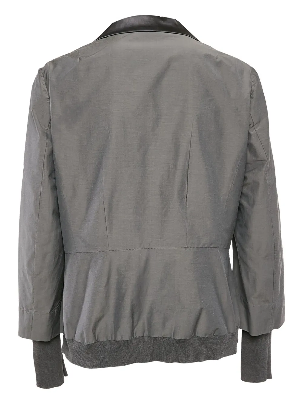 Brunello Cucinelli satin-collar cotton blazer | Image 2