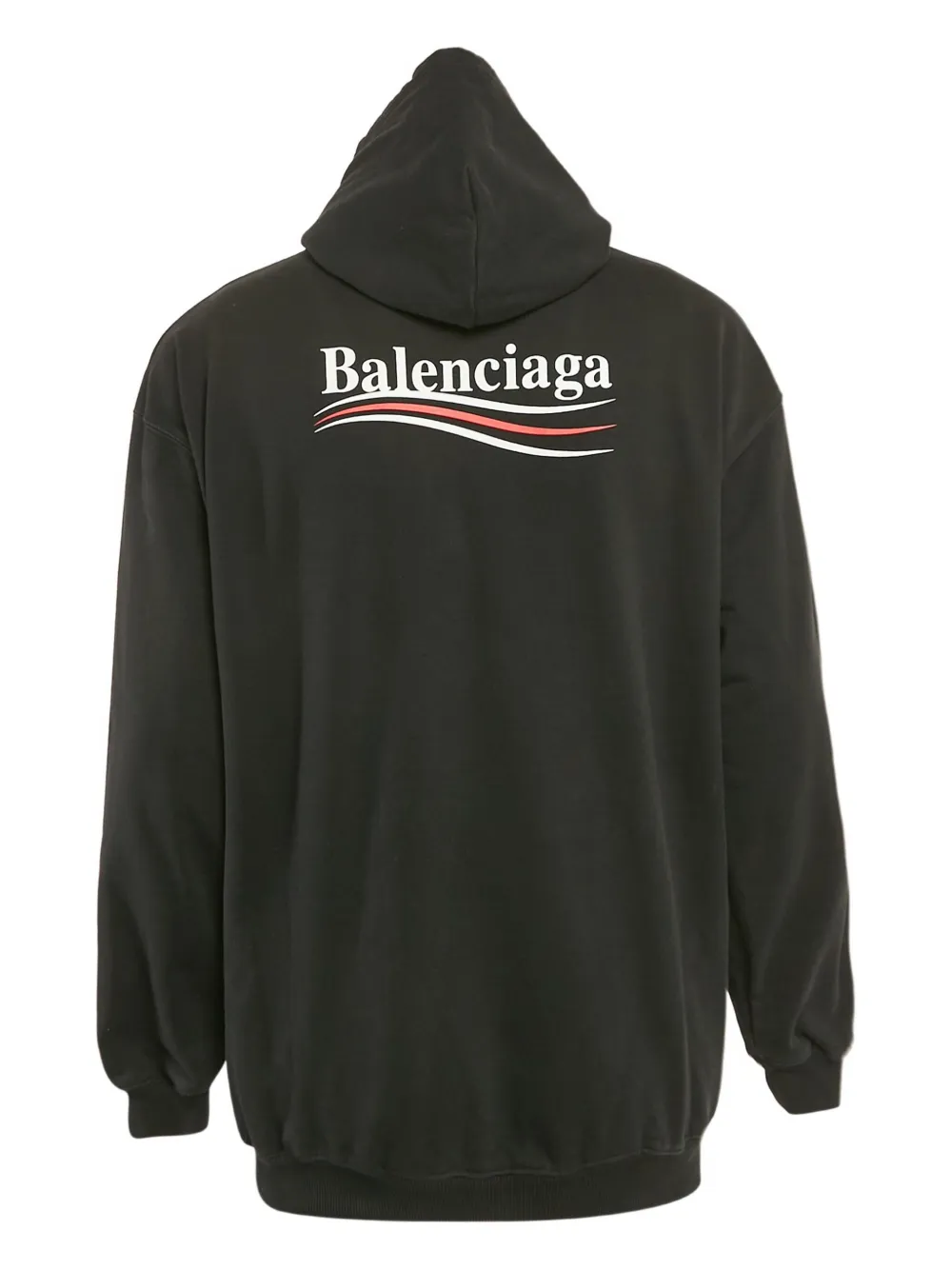 Balenciaga Pre-Owned logo-print cotton hoodie | Hoodies | Image 2