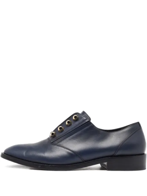 Balenciaga Pre-Owned studded leather oxford shoes