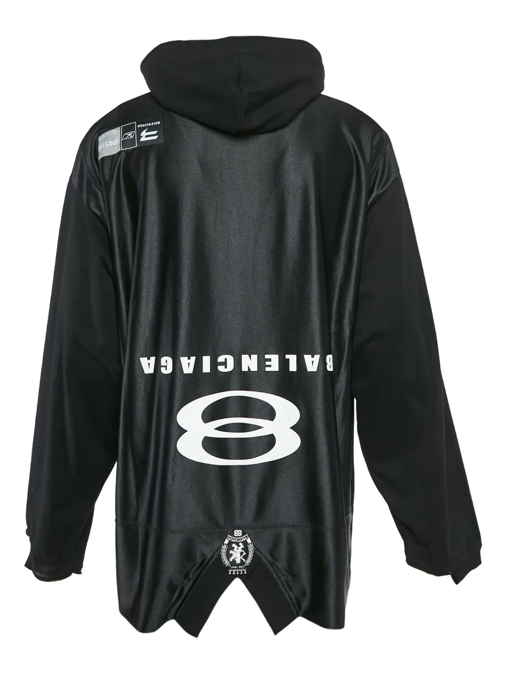 Balenciaga Pre-Owned logo-print cotton hoodie | Image 2