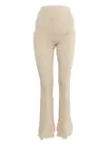 SANDRO patchwork-design trousers - Neutrals