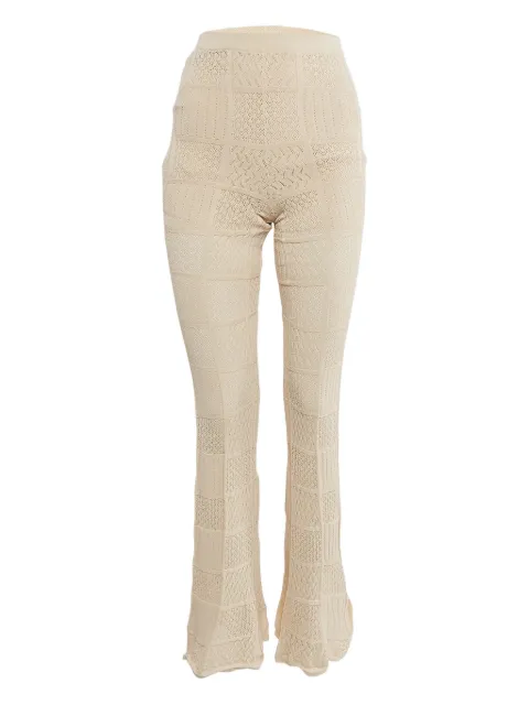 SANDRO patchwork-design trousers