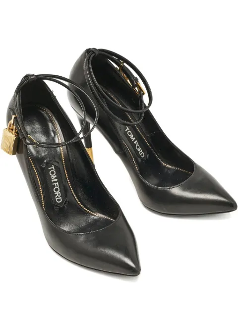 Tom Ford Vintage 110mm leather heeled pumps 