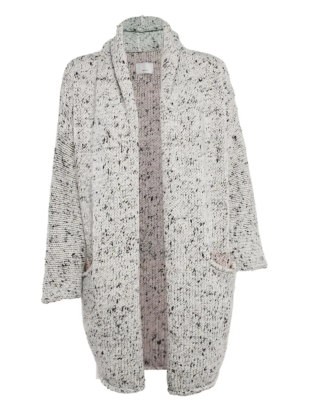 Pre-owned Zadig & Voltaire Open-front Cardigan In Gray