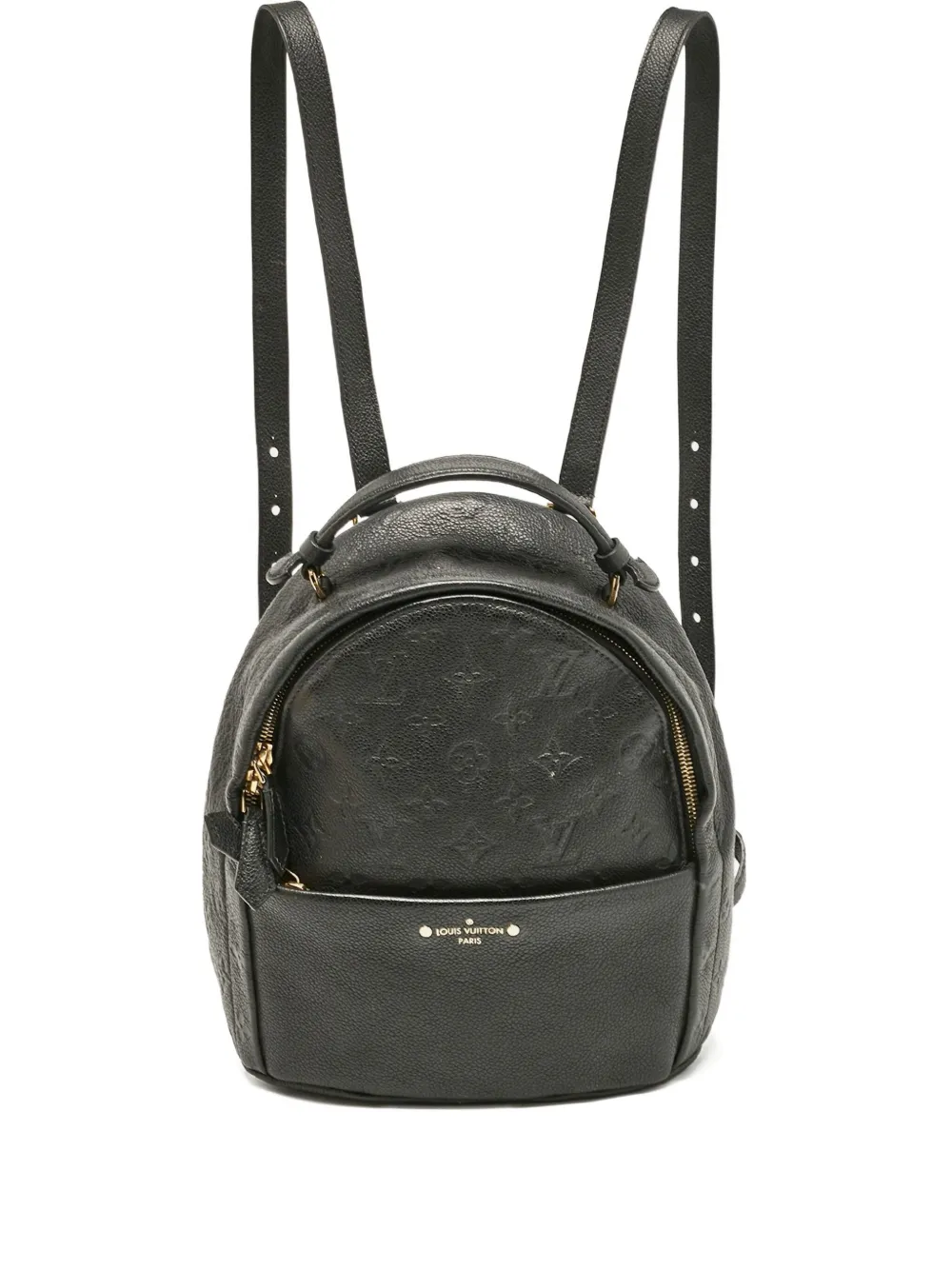 Louis Vuitton Pre-Owned monogram-embossed backpack - ブラック Louis Vuitton Pre-Owned monogram-embossed backpack - ブラック