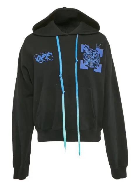 Off-White Pre-Owned logo-print hoodie