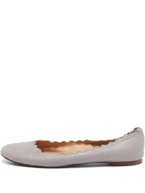 Chloé Pre-Owned flats festoneados