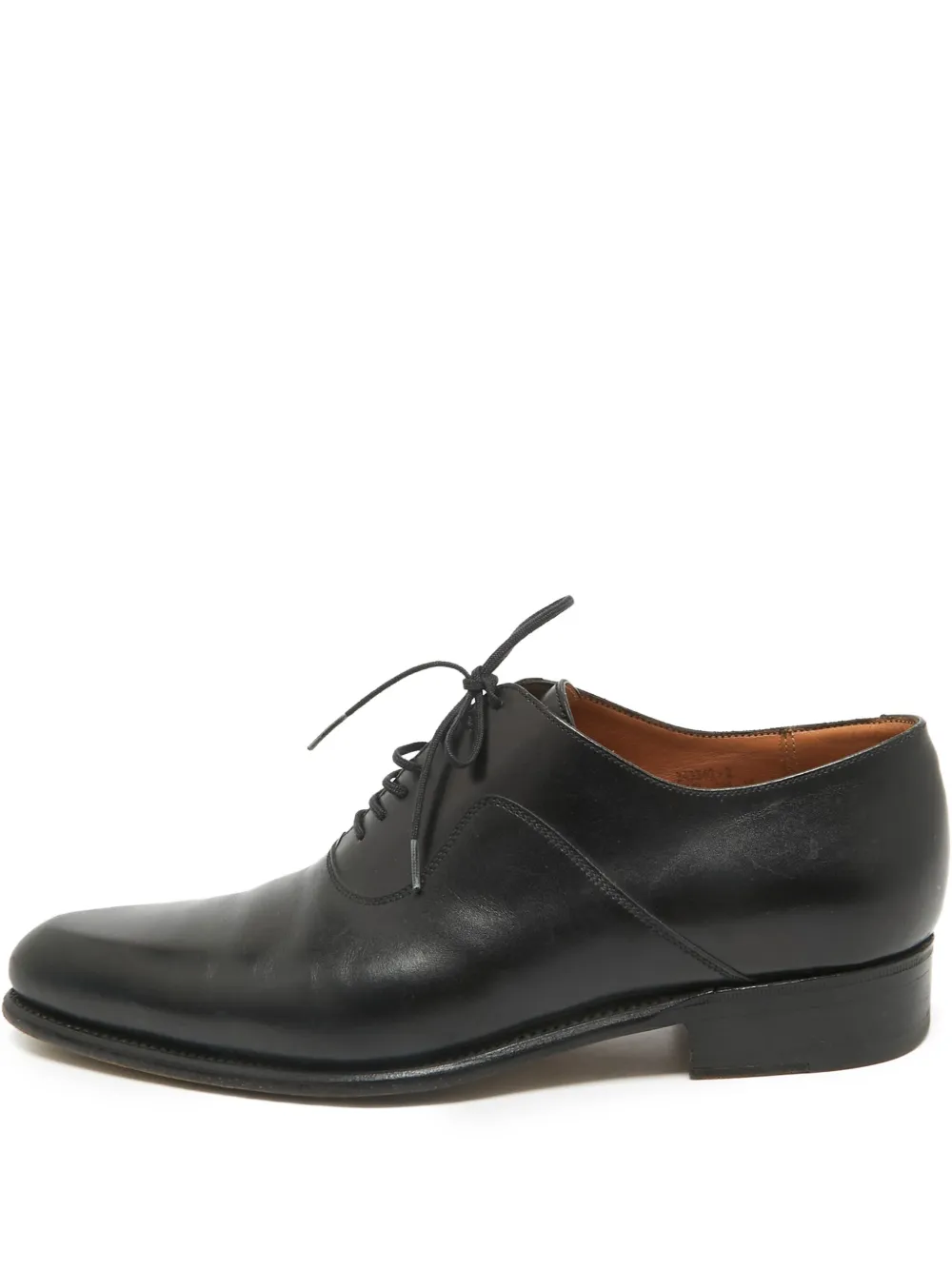 leather lace-up Oxford shoes
