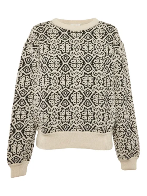 Chloé Pre-Owned pull en maille intarsia