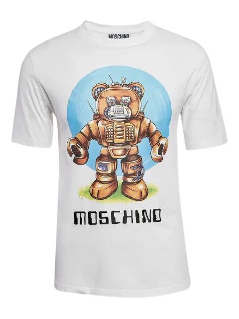 Moschino Pre-Owned Robot Bear T-shirt
