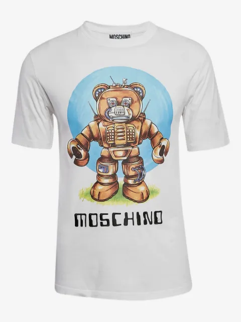 Moschino Pre-Owned футболка Robot Bear