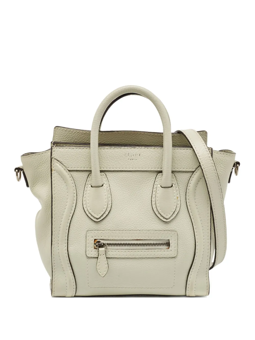 Céline Pre-Owned leather tote bag | Neutrals | Image 1