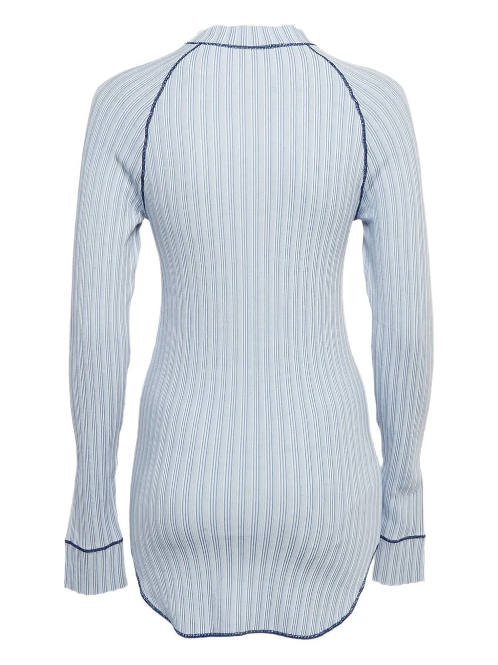 Ferragamo Pre-Owned ribbed sweater | Blue | Image 1