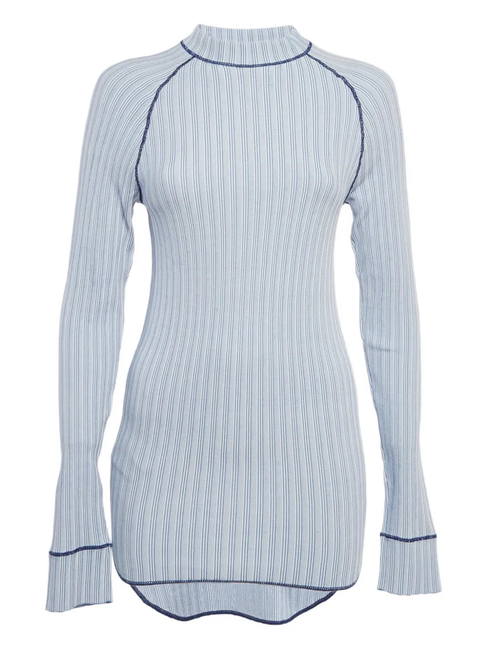 Pre-owned Ferragamo Ribbed Sweater