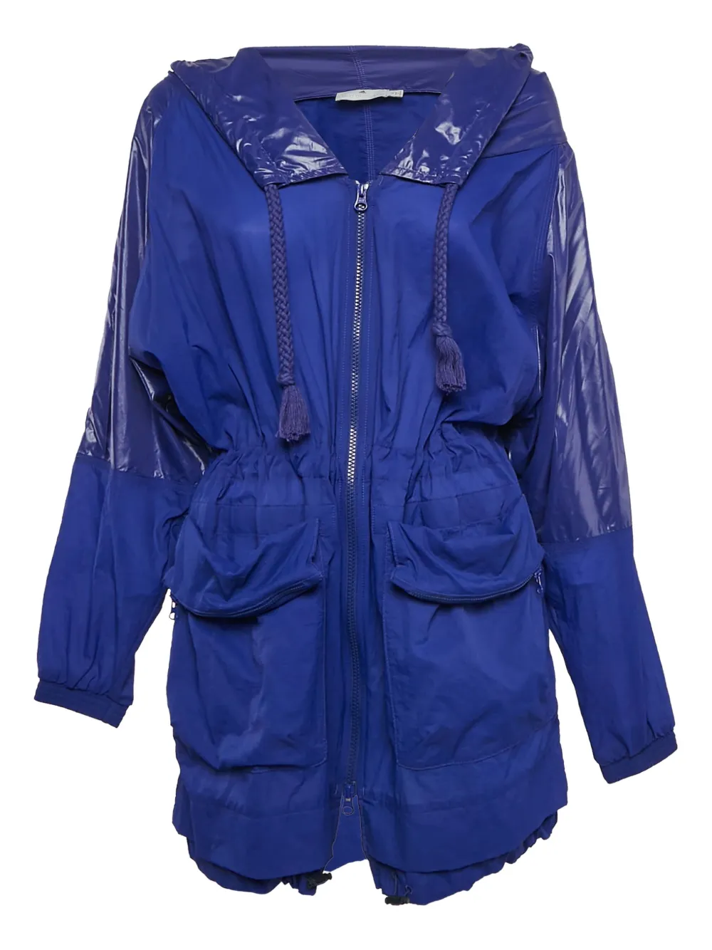 Stella McCartney Pre-Owned hooded multi-pockets coat | azul | Image 1