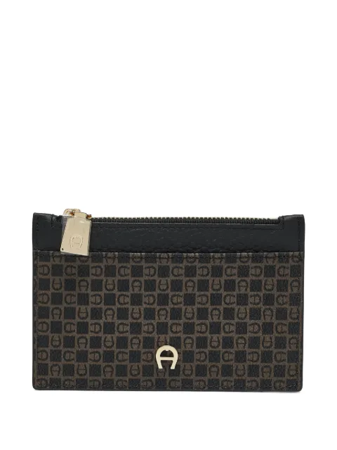 Aigner Vintage pre-owned monogram card holder