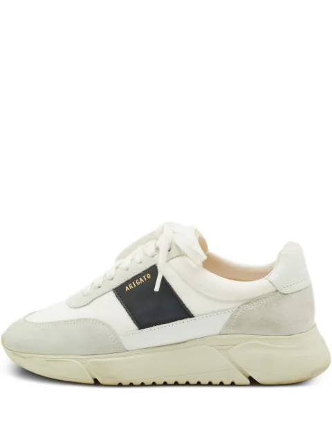 Axel Arigato pre-owned Genesis  suede-panelled lace-up sneakers
