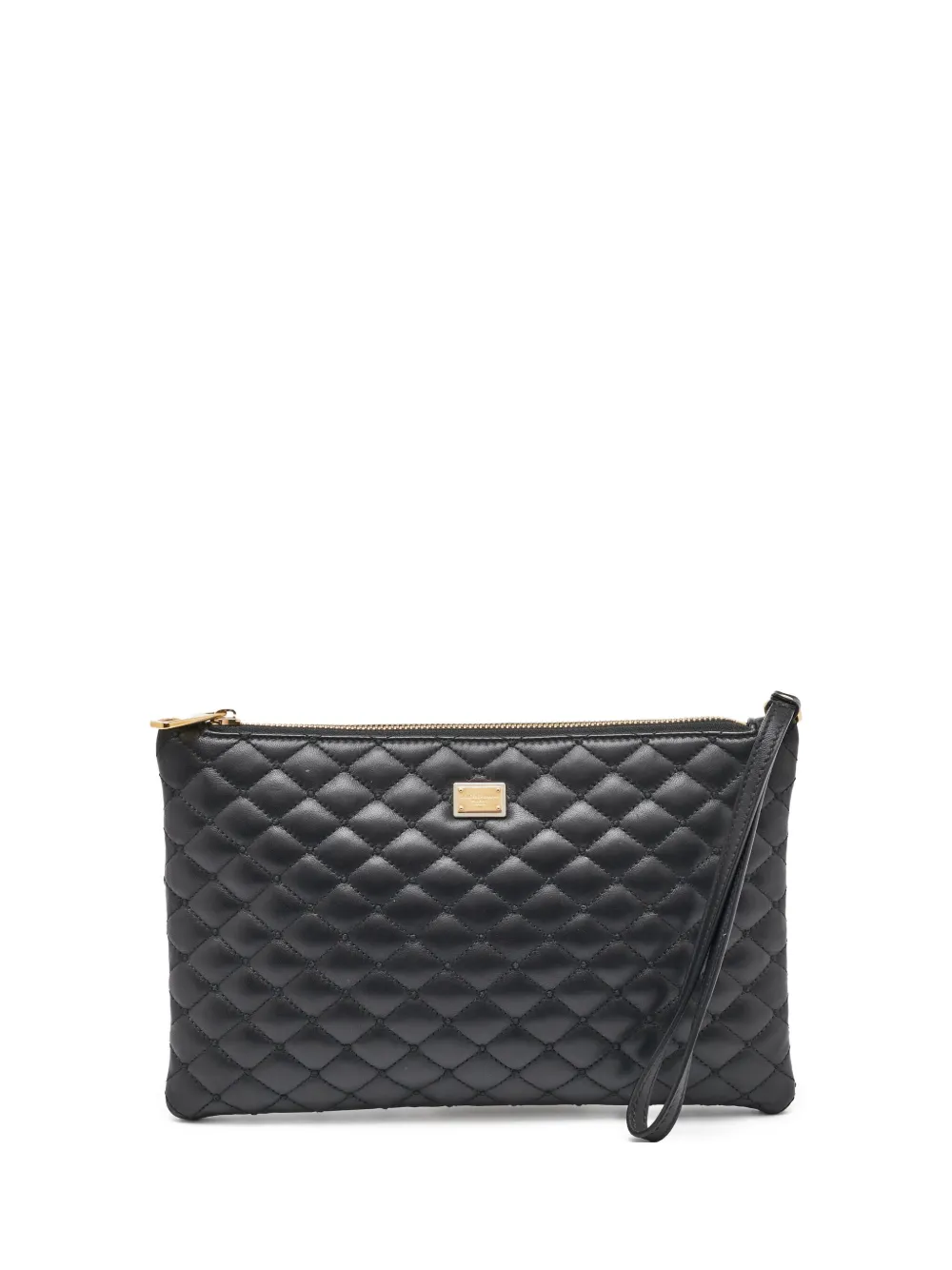 Dolce & Gabbana Pre-Owned bolsa de mano con capitonado de rombos | negro | Image 1