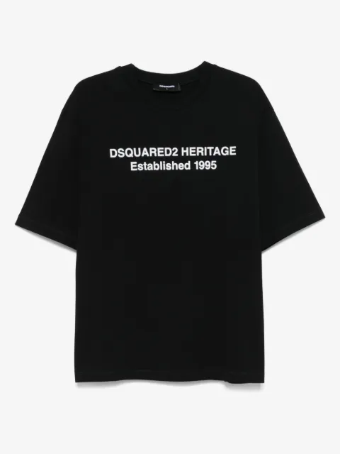 DSQUARED2 تيشيرت 'هيريتدج' فضفاض