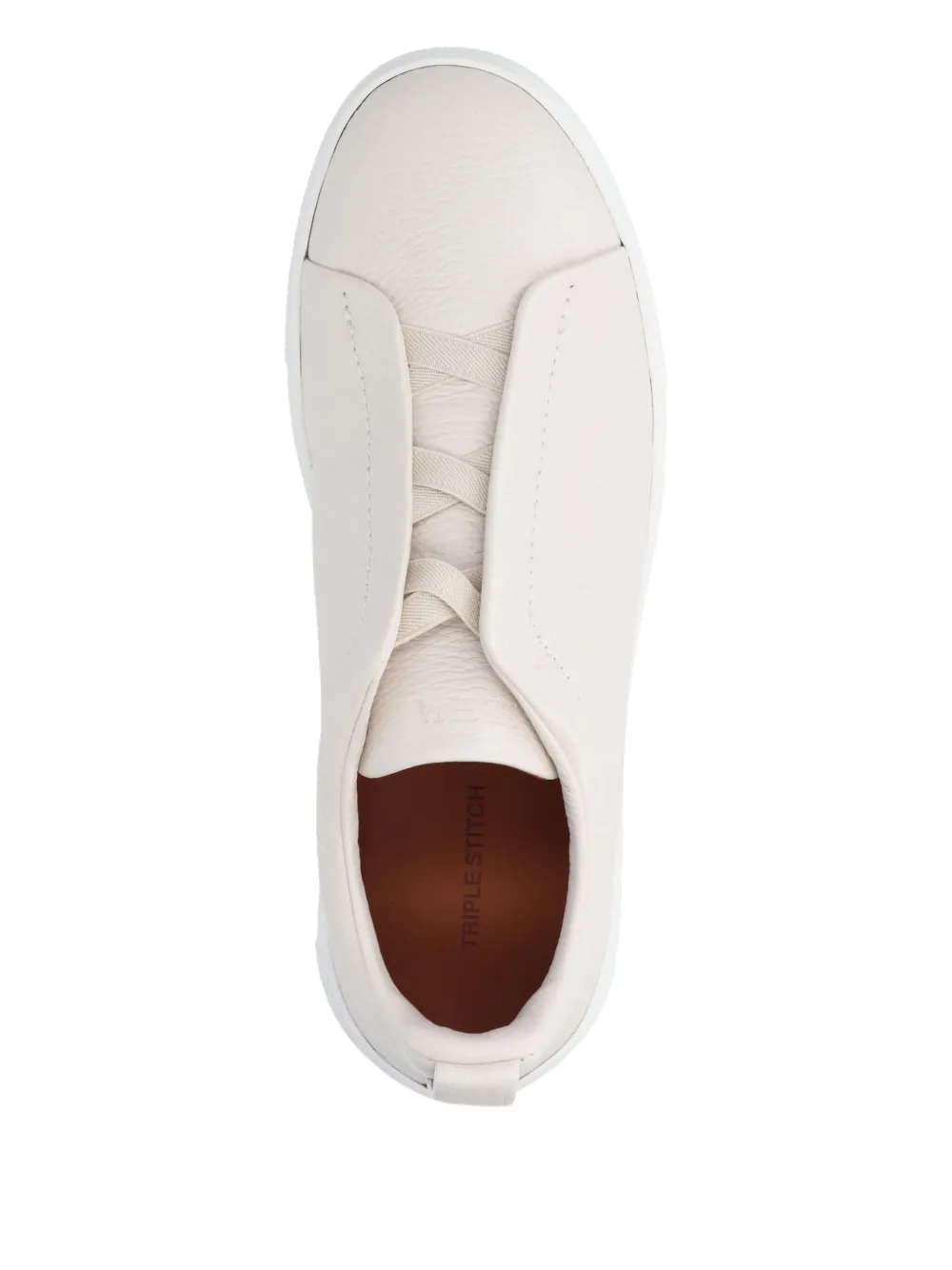Zegna Triple Stitch sneakers Beige
