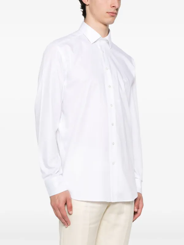 ETROコットンシャツ ETRO コットン シャツ | ホワイト | FARFETCH JP