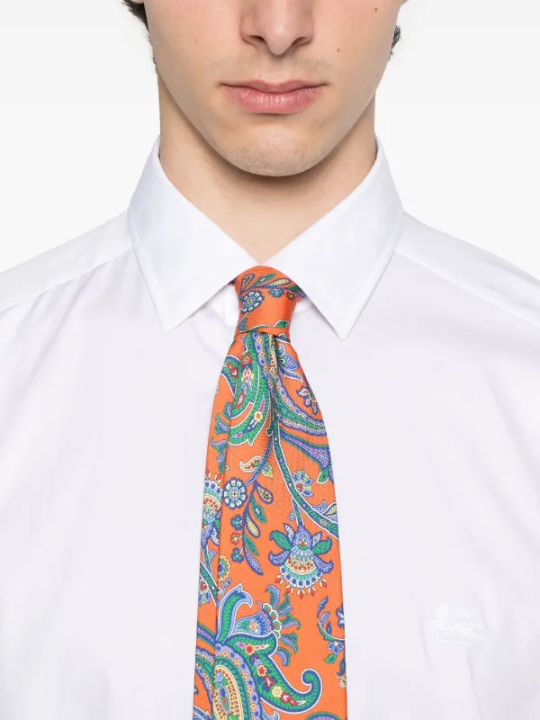 ETRO コットン シャツ | ホワイト | FARFETCH JP