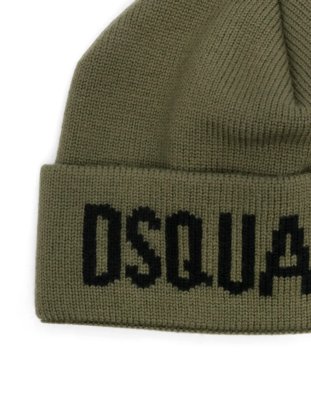 DSQUARED2 wool beanie hat - Groen