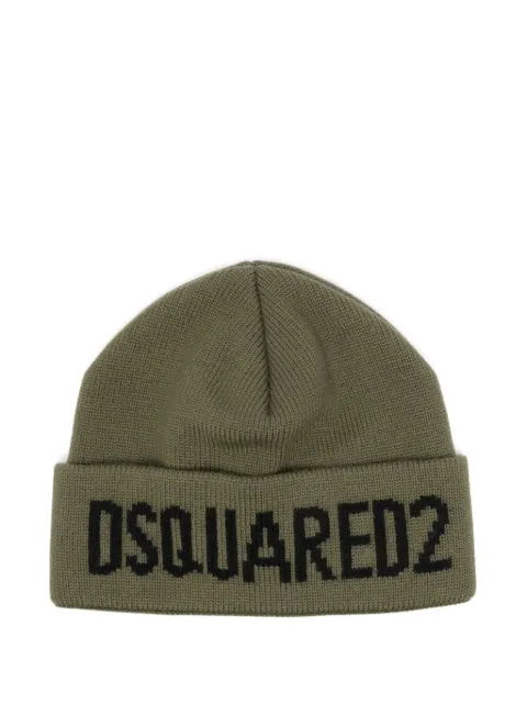 DSQUARED2 wool beanie hat