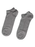 BOSS logo-detail socks - Grey