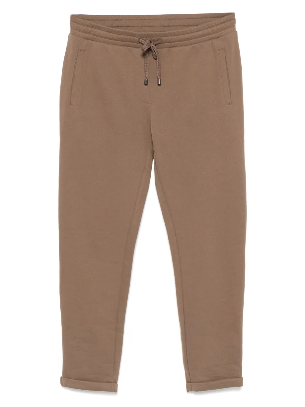 Juvia drawstring straight-leg trousers | Brown | Image 1