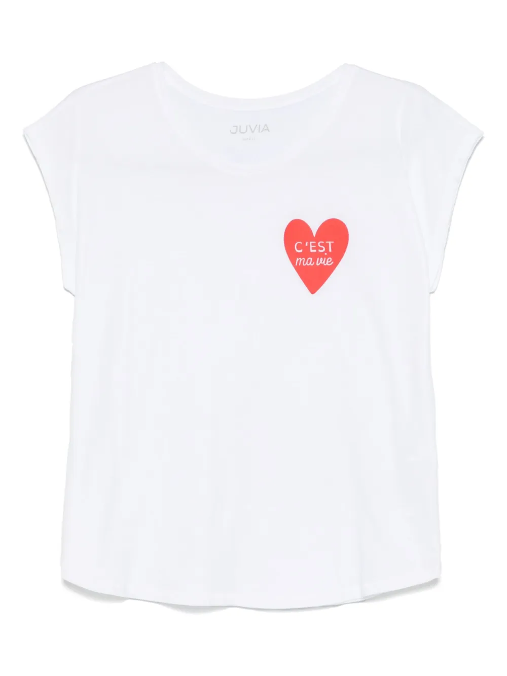 Juvia playera de algodón | blanco | Image 1