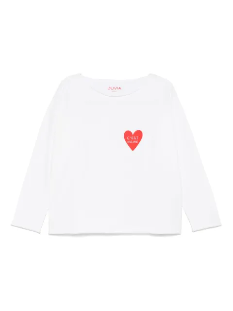 Juvia cotton-blend t-shirt