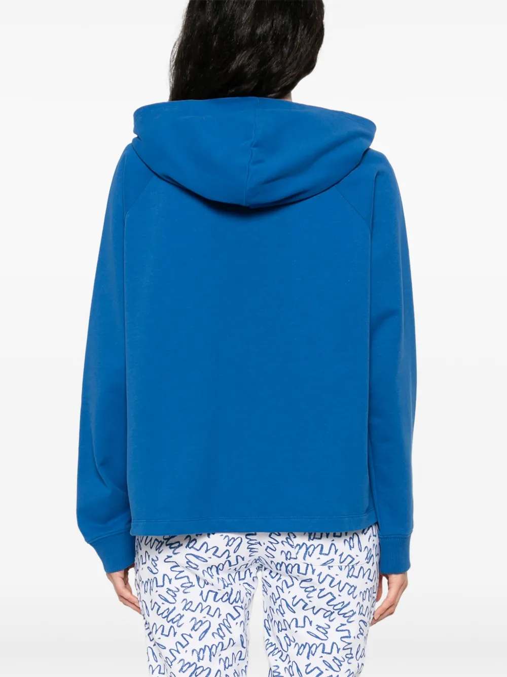 Juvia Hoodie van katoenblend Blauw