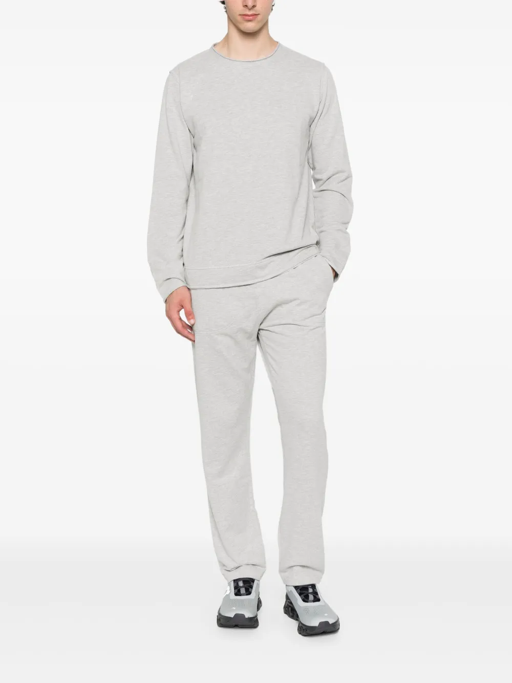 Juvia Straight broek met trekkoord - Grijs