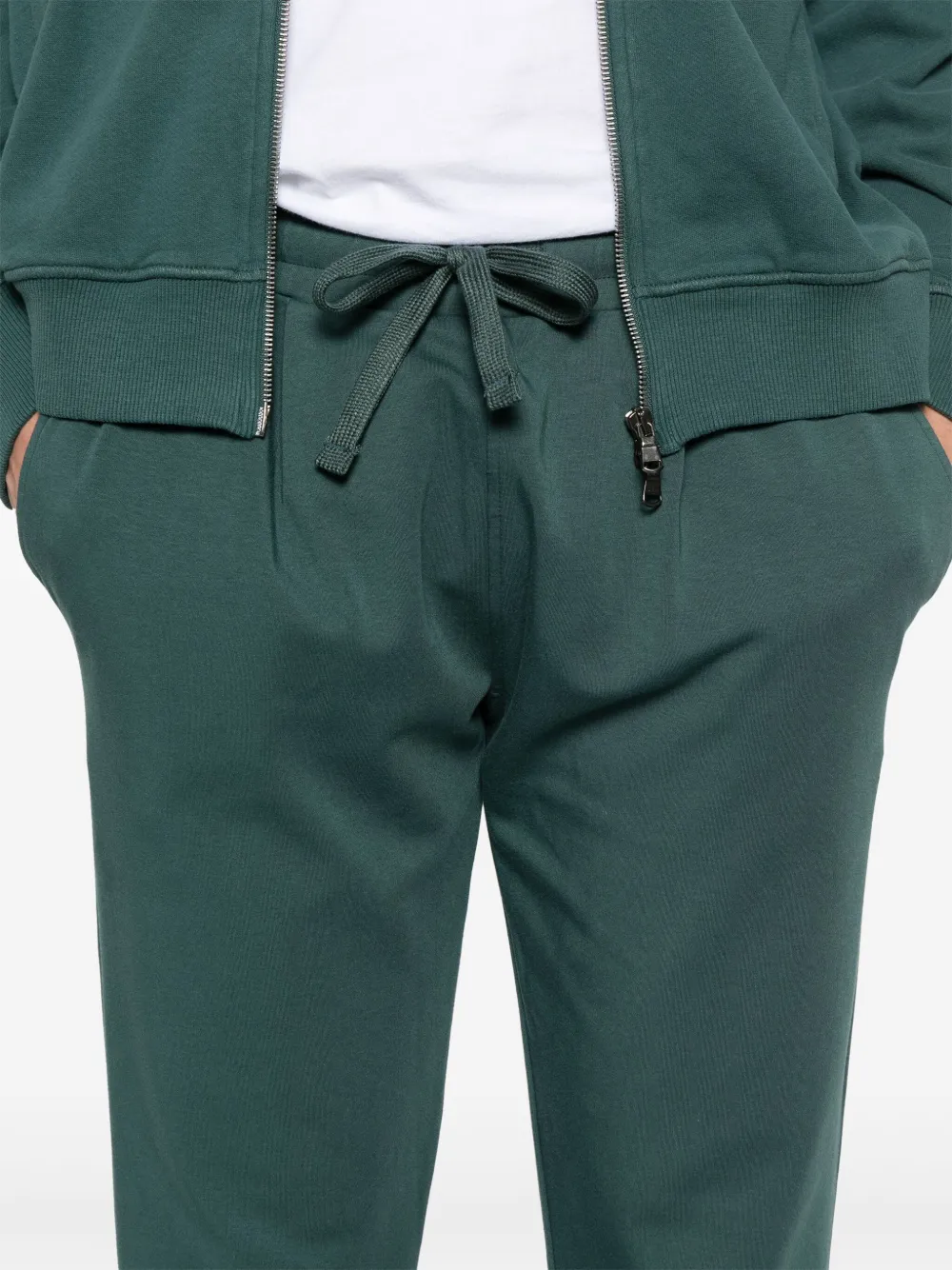 Juvia Straight broek met trekkoord Groen