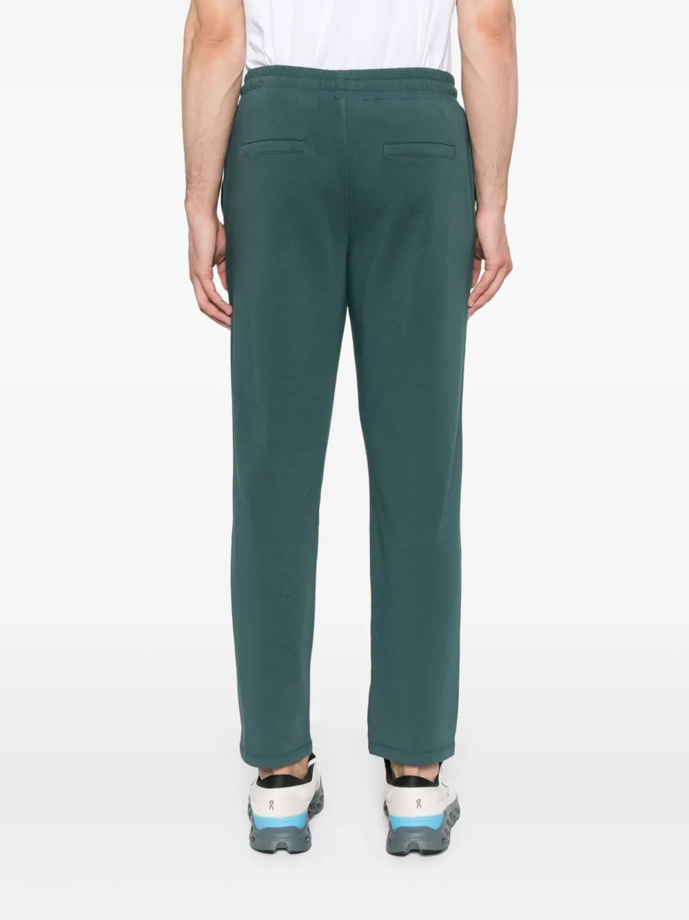 Juvia Straight broek met trekkoord Groen