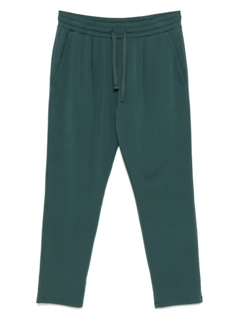 Juvia drawstring straight-leg trousers