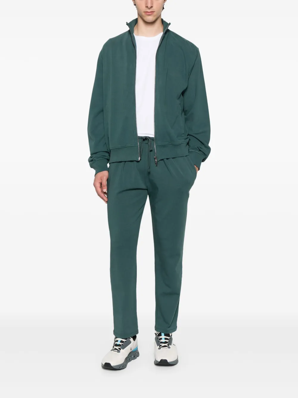 Juvia Straight broek met trekkoord - Groen