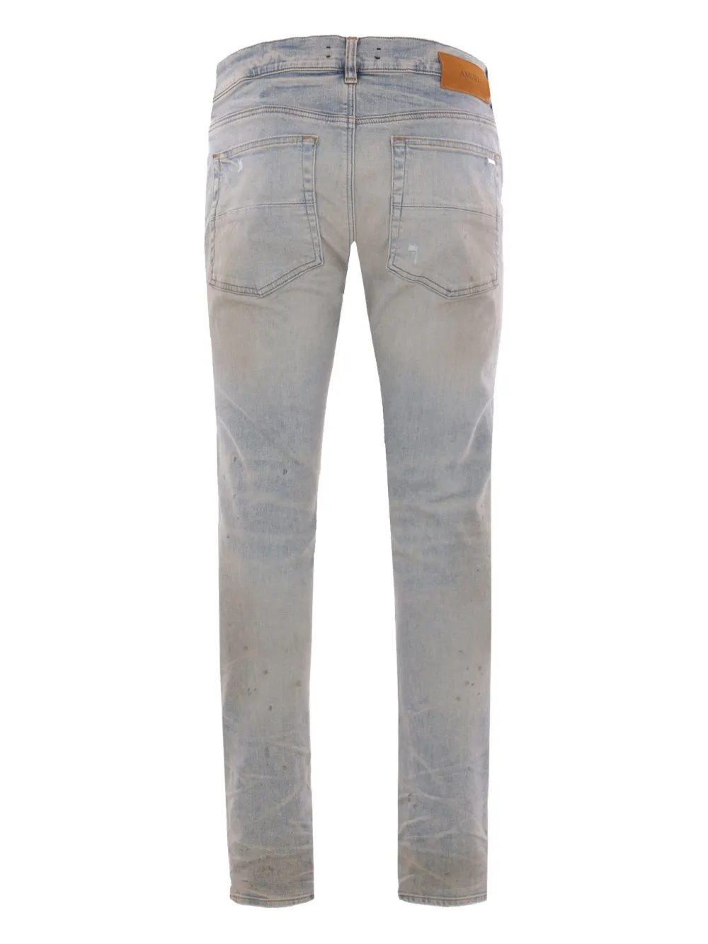 AMIRI Jeans met logopatch - Blauw