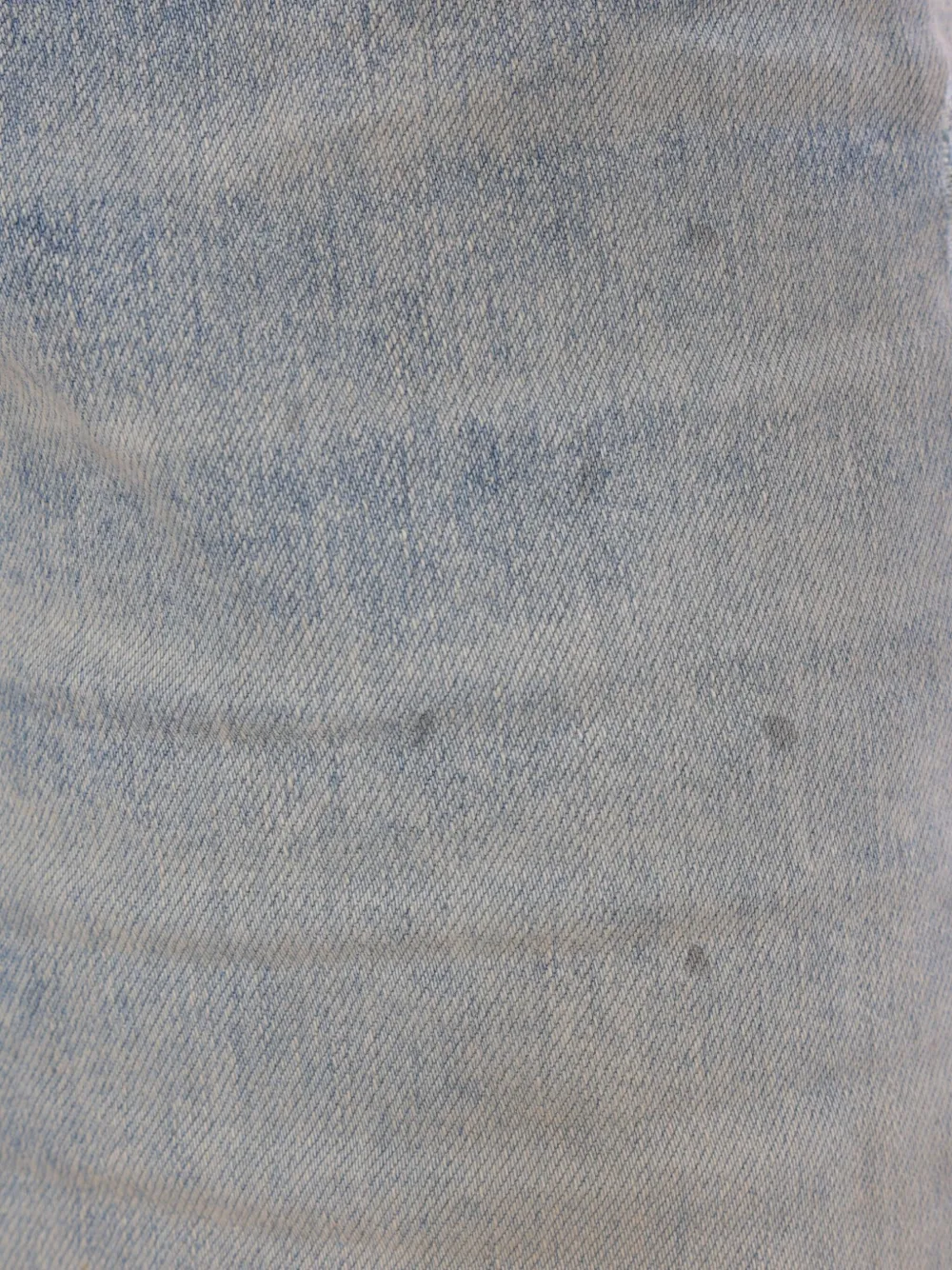 AMIRI Jeans met logopatch Blauw