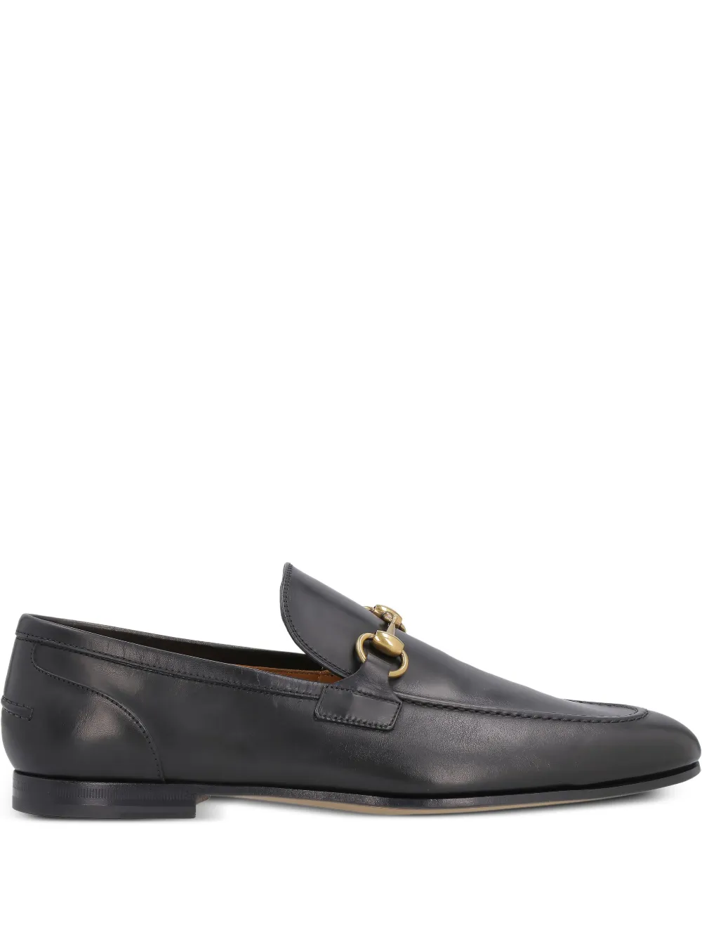 Gucci Jordaan leather loafers Black