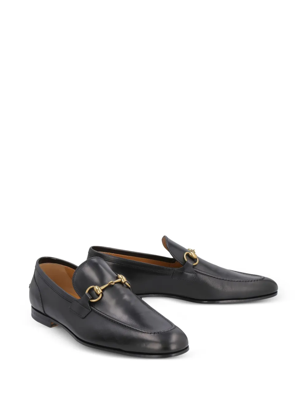 Gucci Jordaan leather loafers Black