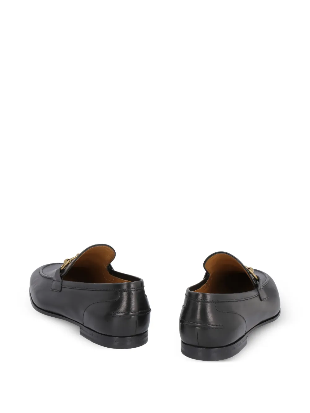 Gucci Jordaan leather loafers Black