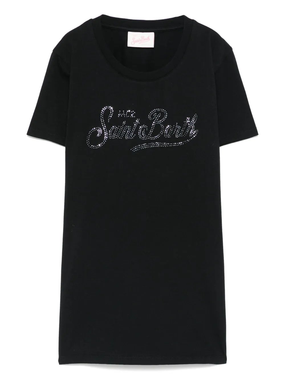 MC2 Saint Barth Kids Elly T-shirt Zwart