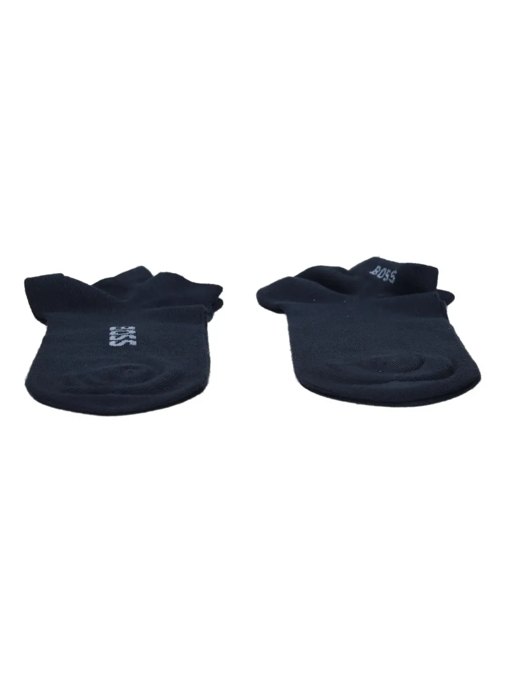 BOSS Enkelsokken met logodetail Blauw